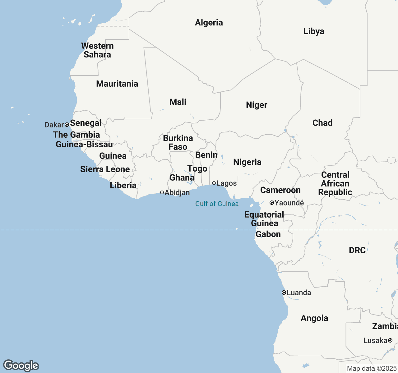 Map of Lome